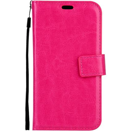 Mobigear Wallet Samsung Galaxy A5 (2017) Hülle Klapphülle Geldbörse - Magenta
