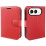 Mobigear Classic iPhone Duo Hülle Klapphülle Geldbörse - Rot