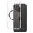 CARE by PanzerGlass Flagship iPhone 16 Pro MagSafe Hülle Hardcase Backcover - Transparent / Schwarz