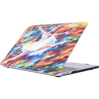 Mobigear Painting MacBook Pro 15 Zoll (2016-2019) Hardcase Hülle MacBook Case - Model 14 - Model A1707 / A1990