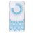 Mobigear Design iPhone 11 Pro Max TPU (flexibel) Backcover - Transparent / Blau