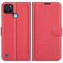 Mobigear Classic Realme C21Y Hülle Klapphülle Geldbörse - Rot