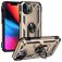 Mobigear Armor Ring iPhone 14 Plus Hülle Hardcase Backcover Stoßfest mit Ringhalter - Gold