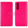 Mobigear Wallet OPPO Reno 3 Pro Hülle Klapphülle Geldbörse - Pink