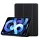 Mobigear Tri-Fold Gel iPad Air 5 (2022) TPU / Kunstleder Klapphülle - Schwarz