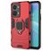Mobigear Armor Ring OnePlus Nord 2T 5G Hülle Hardcase Backcover Stoßfest mit Ringhalter - Rot