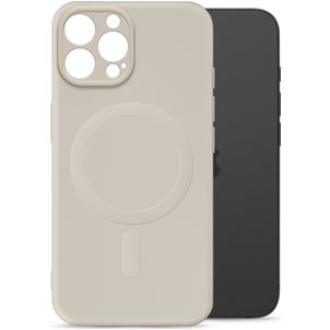 My Style Protective Flex iPhone 16 Pro Max MagSafe Hülle Flexibles TPU Backcover - Antique White