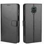 Mobigear Wallet Xiaomi Redmi Note 9S Hülle Klapphülle Geldbörse - Schwarz