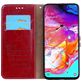 Mobigear Wallet Samsung Galaxy A70 Hülle Klapphülle Geldbörse - Rot
