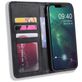 Mobigear Sensation iPhone 11 Pro Hülle Klapphülle Geldbörse - Schwarz