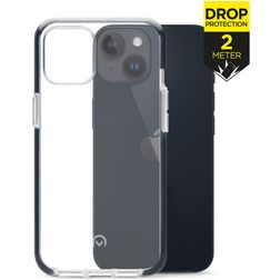 Mobilize Shatterproof iPhone 14 Hülle Hardcase Backcover Stoßfest - Transparent / Schwarz