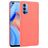 Mobigear Croco OPPO Reno 4 Hülle Hardcase Backcover - Rot