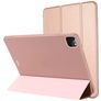 Mobigear Tri-Fold Gel iPad Pro 12.9 Zoll (2022) Hülle TPU,Kunstleder Klapphülle - Roségold