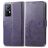 Mobigear Clover Xiaomi 12X Hülle Klapphülle Geldbörse - Lila