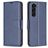 Mobigear Excellent Samsung Galaxy S25 Plus Hülle Klapphülle Geldbörse - Blau