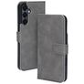 Mobiparts Classic Wallet Samsung Galaxy A16 Hülle Klapphülle Geldbörse - Grau