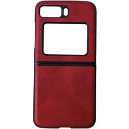 Mobigear Excellent Motorola Razr (2022) Hülle Hardcase Backcover - Weinrot