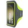 Mobiparts Comfort Fit Handyhalterung Joggen Samsung Galaxy S23 Sporthülle Neopren Sportarmband - Neon Green