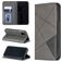 Mobigear Rhombus Slim iPhone 11 Hülle Klapphülle - Grau