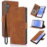 Mobigear Wallet Samsung Galaxy S26 Plus Hülle Klapphülle Geldbörse - Braun
