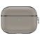Valenta Snap Apple AirPods Pro 1 Hülle Echtes Leder - Grau