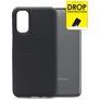 My Style Tough Samsung Galaxy A71 Hülle Hardcase Backcover Stoßfest - Schwarz