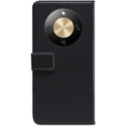 Mobilize Classic Gelly Wallet HONOR Magic 8 Lite Hülle Klapphülle Geldbörse - Schwarz