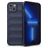 Mobigear Bumpy iPhone 14 Plus Hülle Flexibles TPU Backcover - Dunkelblau
