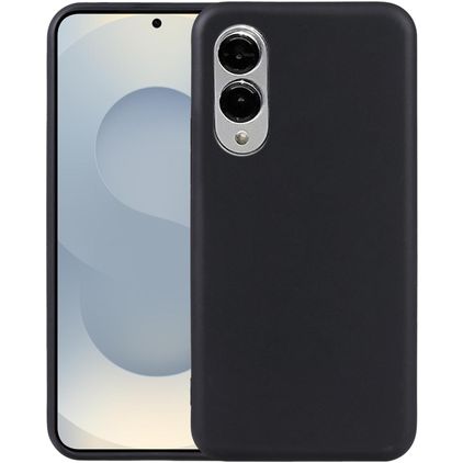 Mobigear Basics Samsung Galaxy S25 Edge Hülle Hardcase Backcover - Schwarz
