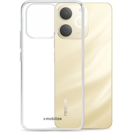 Mobilize Gelly Case Durchsichtig Realme Note 70T Hülle Flexibles TPU Backcover - Transparent