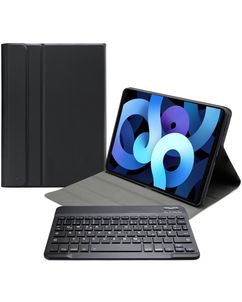 Mobilize Detachable Bluetooth Keyboard iPad Air 4 (2020) Hülle QWERTZ Bluetooth Tastatur Klapphülle - Schwarz