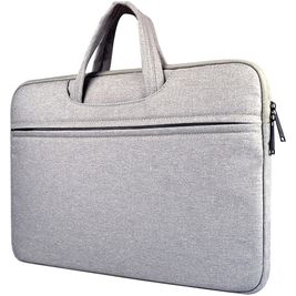 Mobigear Oxford Laptop Aktentasche 13 - 14 Zoll Laptoptasche + Handgriff - Grau