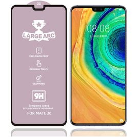 Mobigear Premium Huawei Mate 30 Panzerglas Gehärtetes Glas Displayschutz - Hüllenfreundlich - Schwarz