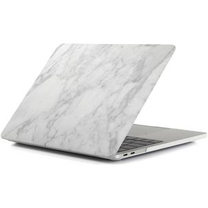 Mobigear Marble MacBook Pro 16 Zoll (2021-2026) Hardcase Hülle MacBook Case - Grau - Model A2485 / A2780 / A2991 / A3186 / A3428 / A3429