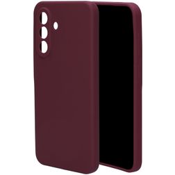 Mobiparts Samsung Galaxy A56 Silikon Hülle Backcover - Plum Red