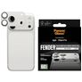 PanzerGlass FENDER iPhone 17 Pro Aluminum Kamera Schutz - Hüllenfreundlich - Silber