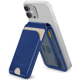 Mobilize Magnet Card Kartenetui - 5 Karten - MagSafe Kompatibel - Blau