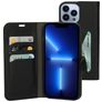 Mobiparts Classic Wallet iPhone 13 Pro Max Hülle Klapphülle Geldbörse - Schwarz