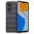 Mobigear Bumpy HONOR X7 Hülle Flexibles TPU Backcover - Charcoal