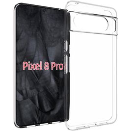 Mobigear Basics Durchsichtig Google Pixel 8 Pro Hülle Flexibles TPU Backcover - Transparent