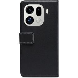 Mobilize Classic Gelly Wallet OPPO Find X9 Pro Klapphülle Portemonnaie - Schwarz