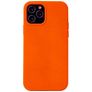 Mobigear Rubber Touch iPhone 12 Silikon Hülle Backcover - Coral