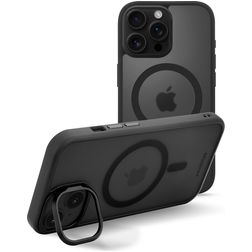 Mobilize Hybrid Pro iPhone 16 Pro Max MagSafe Hülle Hardcase Backcover Stoßfest - Schwarz