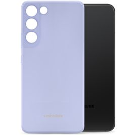 Mobilize Rubber Gelly Samsung Galaxy S22 Plus Hülle Flexibles TPU Backcover - Pastel Purple