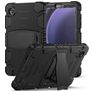 Mobigear ShieldStand Samsung Galaxy Tab A9 (2023) Hülle Kunststoff,Silikon Backcover + Ständer - Schwarz