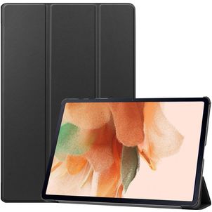 Mobigear Tri-Fold Samsung Galaxy Tab S7 FE Hülle Klapphülle - Schwarz
