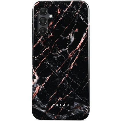 Burga Tough Samsung Galaxy A25 Hülle Hardcase Backcover Stoßfest - Rose Gold Marble