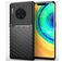 Mobigear Groove Huawei Mate 30 Pro Hülle Flexibles TPU Backcover - Schwarz