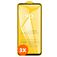 Mobigear Premium Samsung Galaxy A11 Panzerglas Displayschutz - Hüllenfreundlich - Schwarz (3er Pack)
