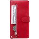 Mobigear Zipper Xiaomi Mi Note 10 Lite Hülle Klapphülle Geldbörse - Rot
